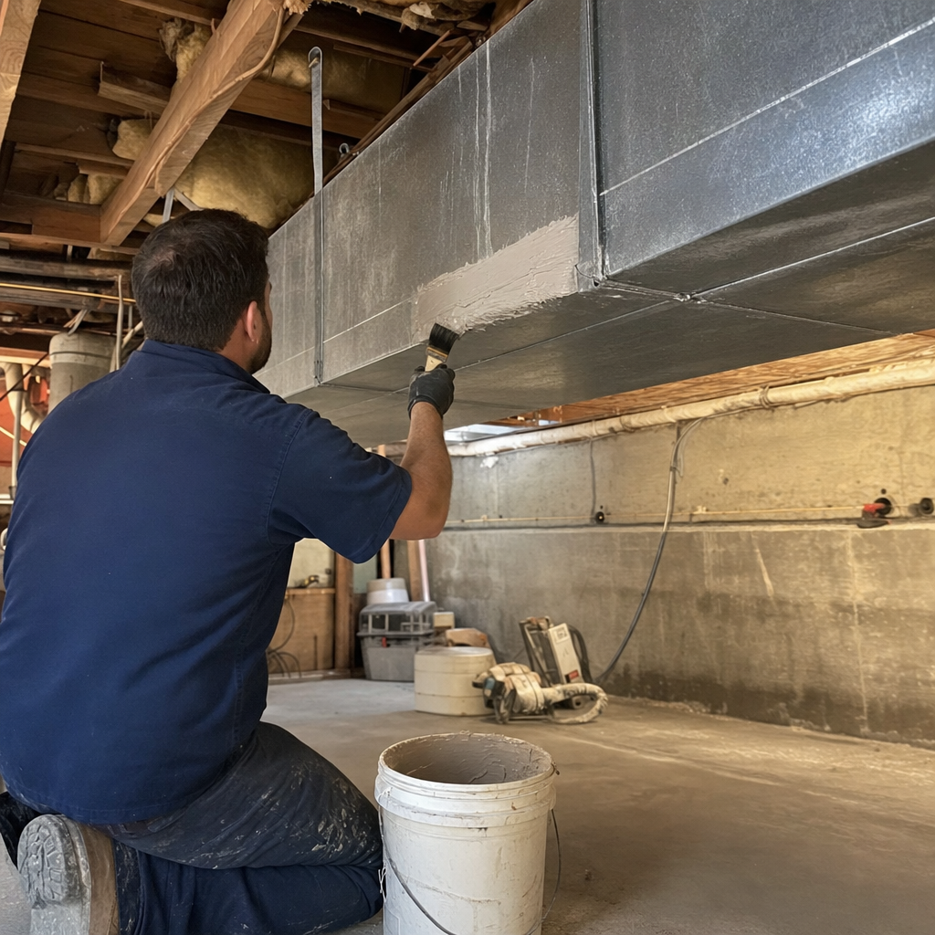 Air Duct Cleaning job in Woodland Hills — photo 4