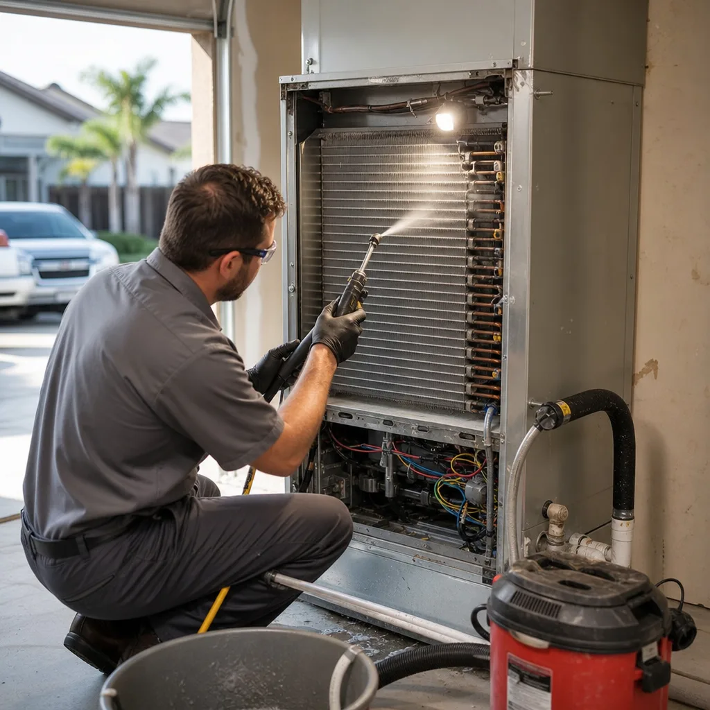 Illustration for commercial vs residential duct cleaning